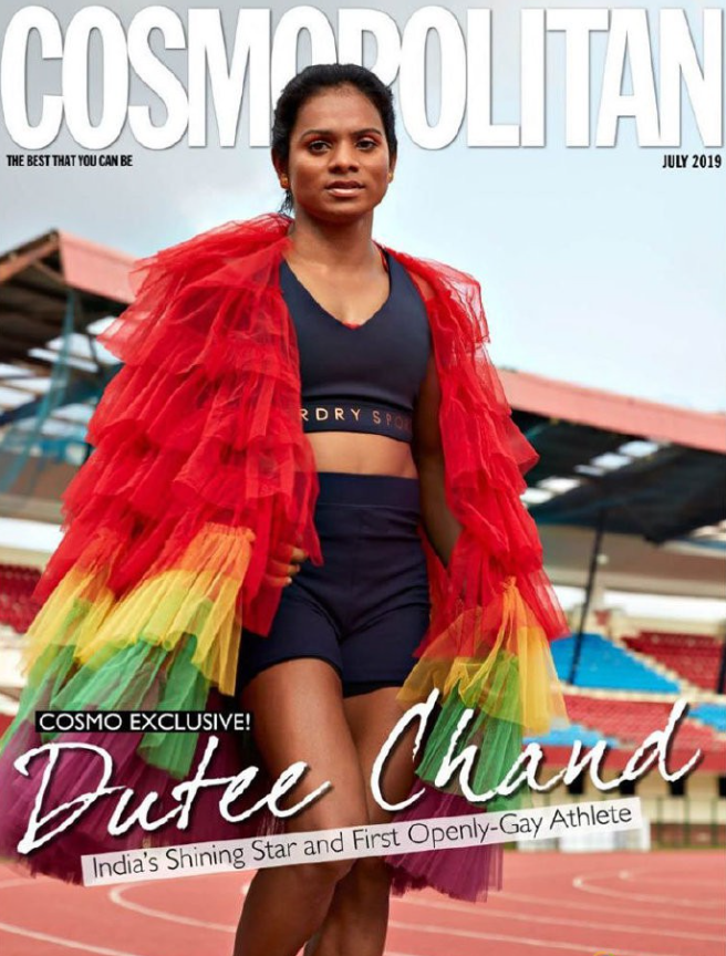 印度首位出柜运动员登上《时尚》封面 
