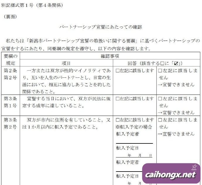 日本：又有三个城市即将发同性伴侣证书 同性伴侣