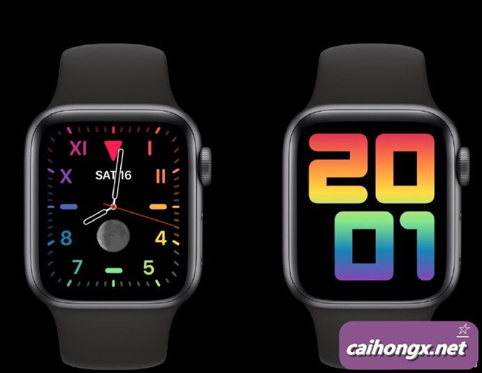苹果手表将推出2020版骄傲主题彩虹表盘 