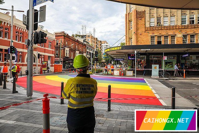 悉尼市的彩虹地景，迎接LGBT嘉年华 LGBT