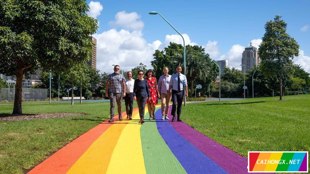 悉尼市的彩虹地景，迎接LGBT嘉年华 LGBT