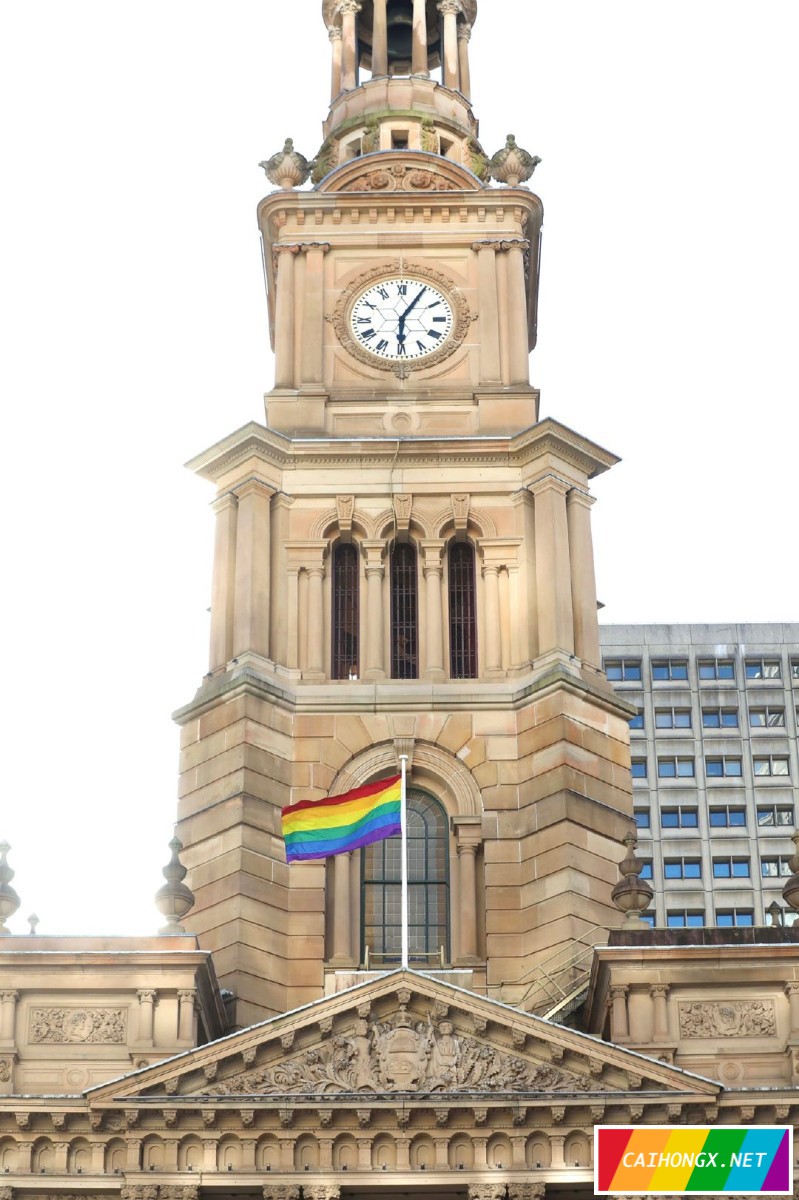 悉尼市的彩虹地景，迎接LGBT嘉年华 LGBT