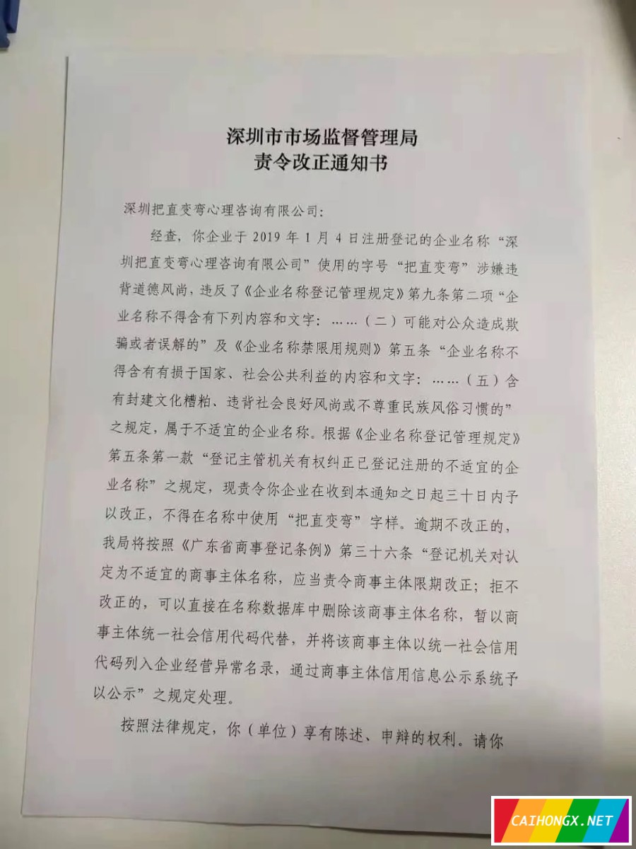 “掰弯异性恋”的公司被责令改名 