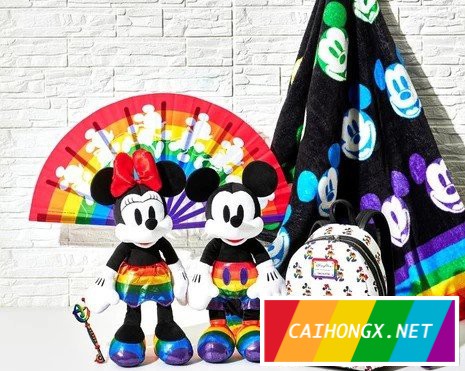 迪士尼日本推出的LGBT骄傲主题商品 LGBT