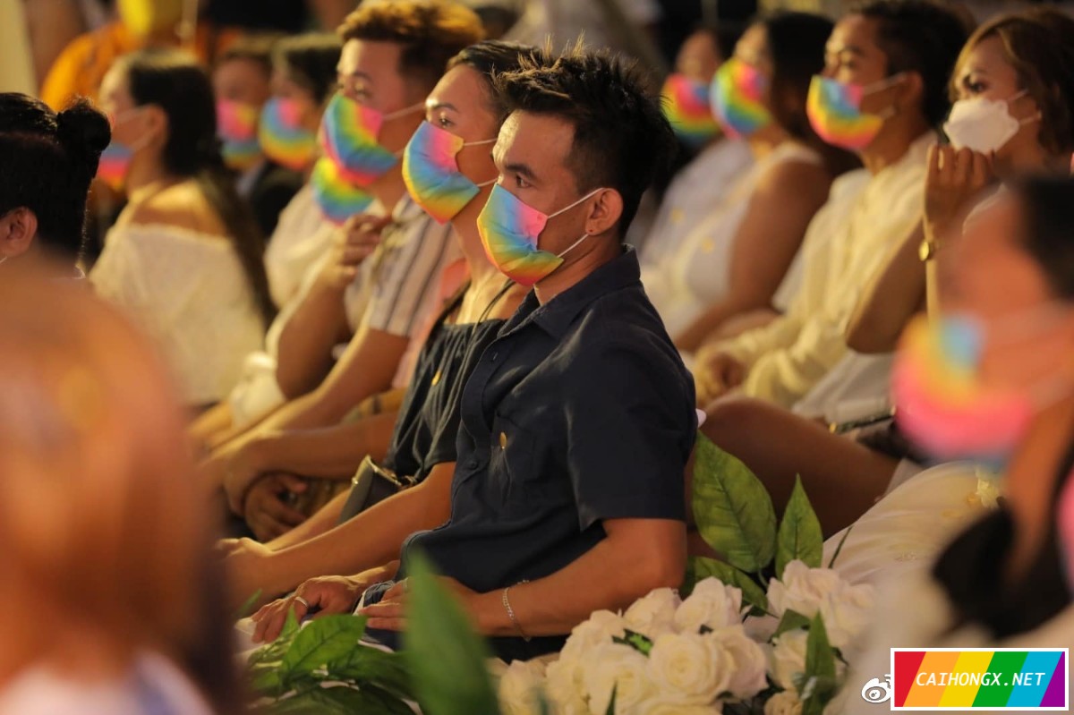 菲律宾：222对同性情侣参加市政府主办的伴侣承诺仪式 同性伴侣