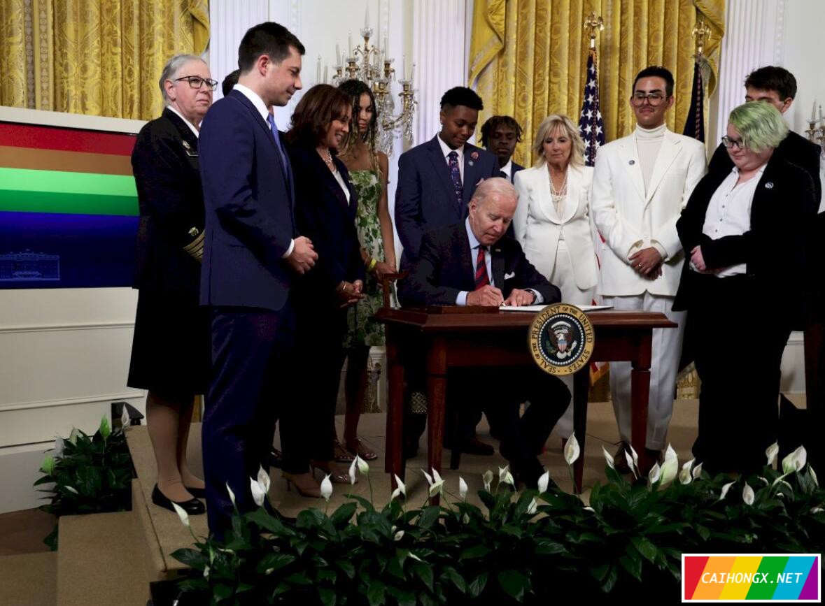 白宫庆祝同志骄傲月 拜登签行政命令力挺LGBTQ族群 LGBT,骄傲月