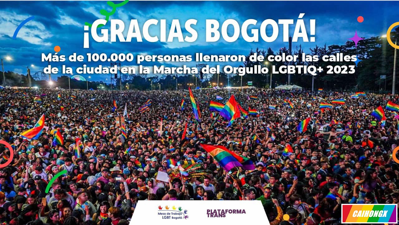 史上最大！哥伦比亚同志游行超10万人参与 波哥大,Bogota,同志游行